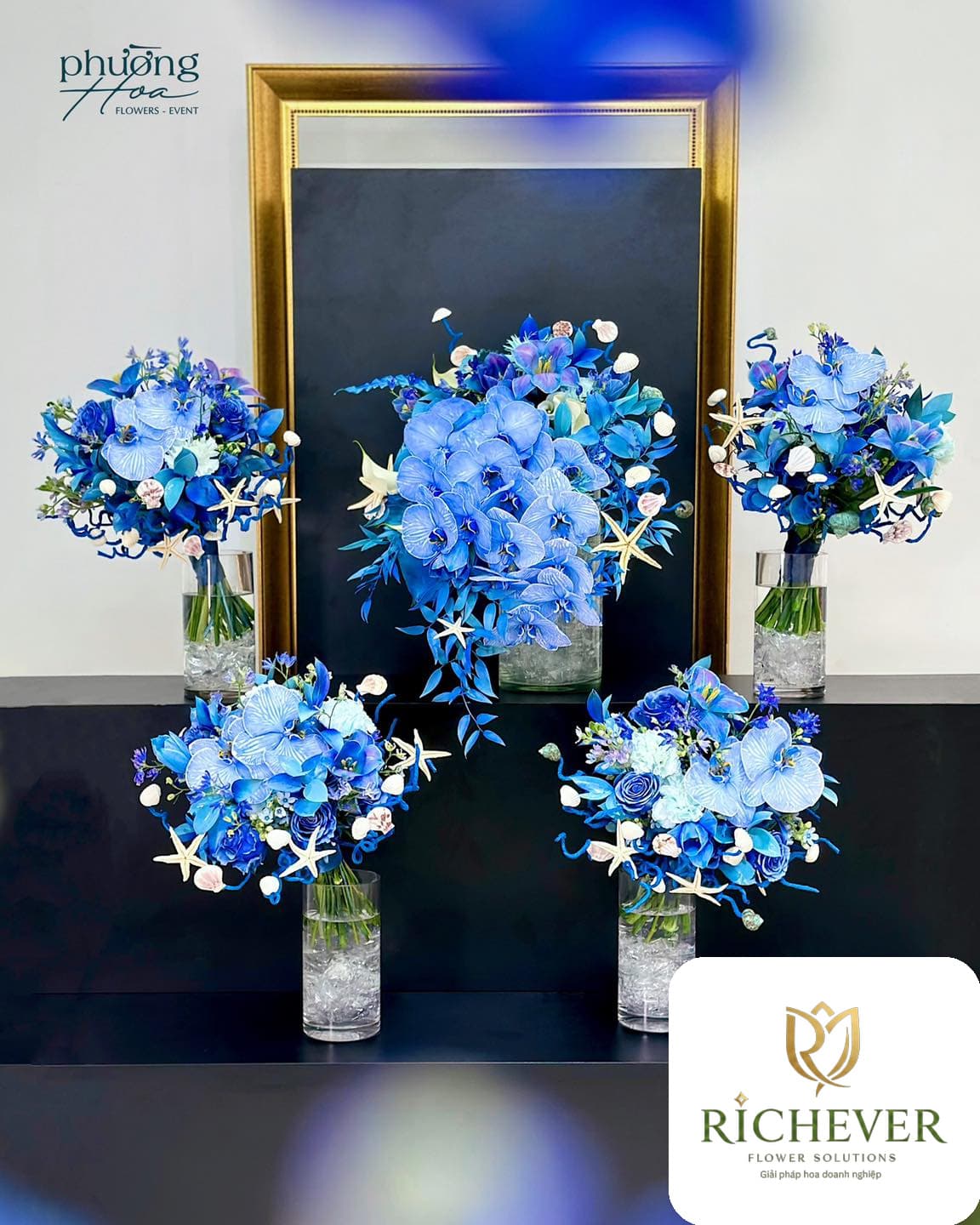 Thiết kế hoa cao cấp của Richever